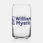 Schiffsschiff-Trinkbehälter Dosenglas (Rückseite)