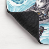 Schiffsschlacht-Spiel. Mousepad (Ecke)