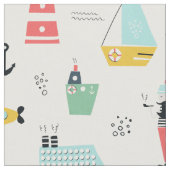 Schiffssegelschiffe des Leuchtturms Stoff (Nahaufnahme)