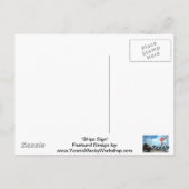 "Schiffssigne" Postkarte (Rückseite)