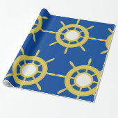 Schiffssteuer Geschenkpapier (Ungerollt)