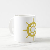 Schiffssteuer Kaffeetasse (Vorderseite Links)