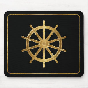 Schiffssteuer Mousepad