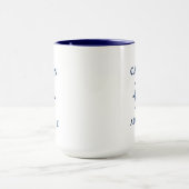Schiffssteuerrad Steuerstand & Kapitän oder Bootsn Tasse (Zentrum)