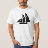 Schiffssymbol T-Shirt (Vorderseite)