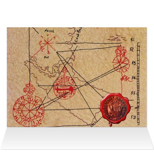 SCHIFFSTRECKE/KARTEN-KARTEN (Innenansicht Horizontal (Oben))