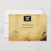 SCHIFFSTRECKE/KARTEN-KARTEN ANKÜNDIGUNG (Rückseite)