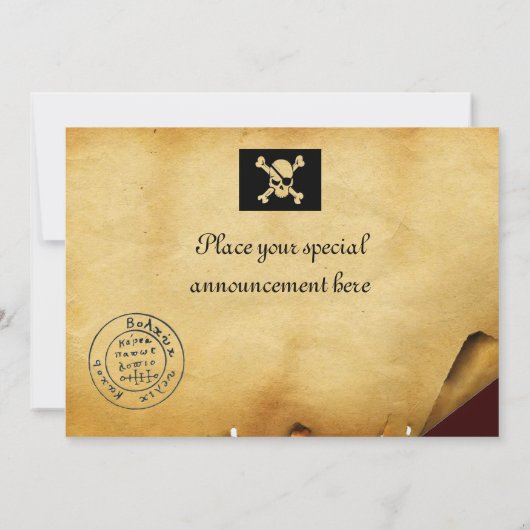 SCHIFFSTRECKE/KARTEN-KARTEN ANKÜNDIGUNG (Rückseite)