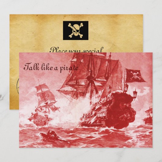 SCHIFFSTRECKE/KARTEN-KARTEN ANKÜNDIGUNG (Vorne/Hinten)