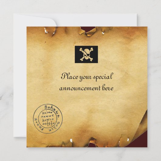 SCHIFFSTRECKE/KARTEN-KARTEN ANKÜNDIGUNG (Rückseite)