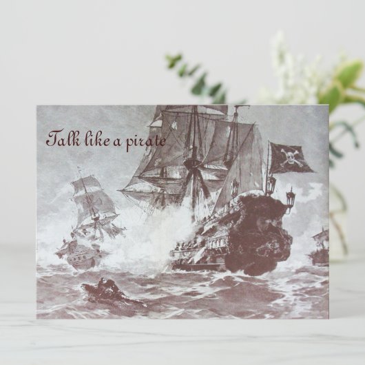 SCHIFFSTRECKE/KARTEN-KARTEN ANKÜNDIGUNG (Stehend Vorderseite)