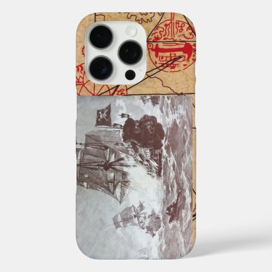 SCHIFFSTRECKE/KARTEN-KARTEN Case-Mate iPhone HÜLLE (Rückseite)