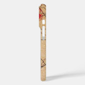 SCHIFFSTRECKE/KARTEN-KARTEN Case-Mate iPhone HÜLLE (Rückseite / Links)