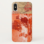 SCHIFFSTRECKE/KARTEN-KARTEN Case-Mate iPhone HÜLLE (Rückseite)