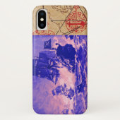 SCHIFFSTRECKE/KARTEN-KARTEN Case-Mate iPhone HÜLLE (Rückseite)