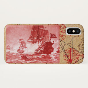 SCHIFFSTRECKE/KARTEN-KARTEN Case-Mate iPhone HÜLLE