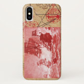SCHIFFSTRECKE/KARTEN-KARTEN Case-Mate iPhone HÜLLE (Rückseite)