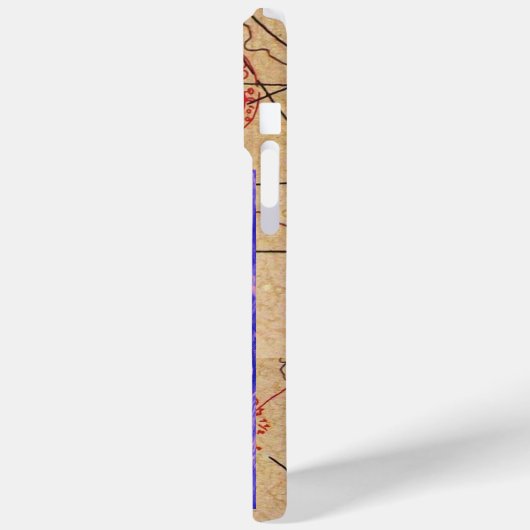 SCHIFFSTRECKE/KARTEN-KARTEN Case-Mate iPhone HÜLLE (Rückseite / Links)