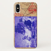 SCHIFFSTRECKE/KARTEN-KARTEN Case-Mate iPhone HÜLLE (Rückseite)