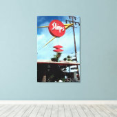 Schiffsunterschrift Leinwanddruck (Insitu (Holzboden))