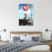 Schiffsunterschrift Leinwanddruck (Insitu (Schlafzimmer))