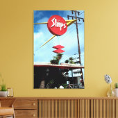 Schiffsunterschrift Leinwanddruck (Insitu (Wohnzimmer))