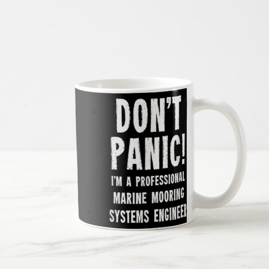 Schiffsverankerungssystemingenieur Kaffeetasse (Rechts)