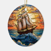 Schiffsverzierung Keramik Ornament (Links)