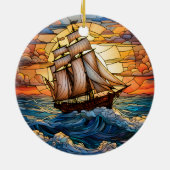 Schiffsverzierung Keramik Ornament (Hinten)