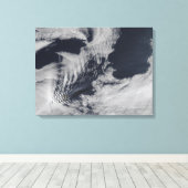 Schiffswellenförmige Wolken im Südindischen Ozean Leinwanddruck (Insitu (Holzboden))