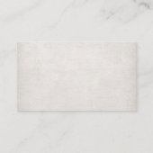 Schiffswintergeschäft Visitenkarte (Rückseite)