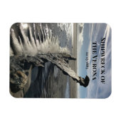 Schiffswrack der Verona, Spiekeroog, Ostfriesland Magnet (Horizontal)