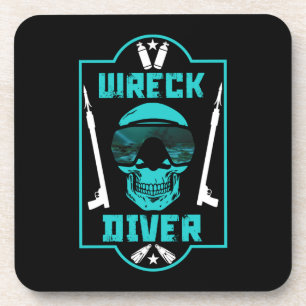 Schiffswrack-Divers Getränkeuntersetzer