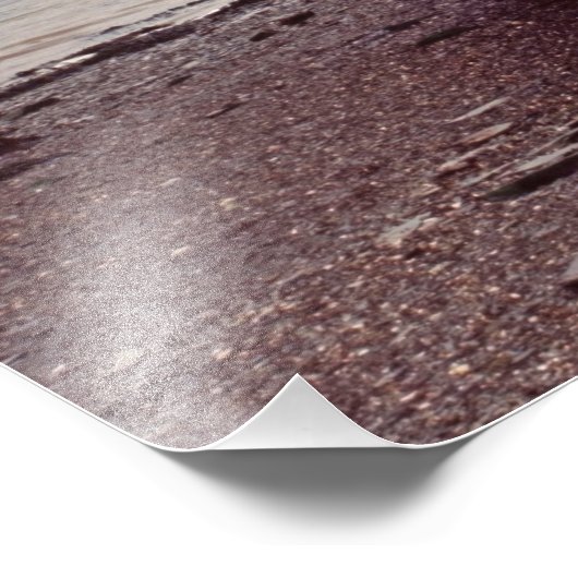 Schiffswrack Fotodruck (Ecke)