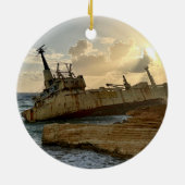 Schiffswrack Keramik Ornament (Hinten)
