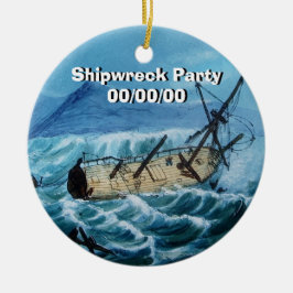 Schiffswrack Keramik Ornament