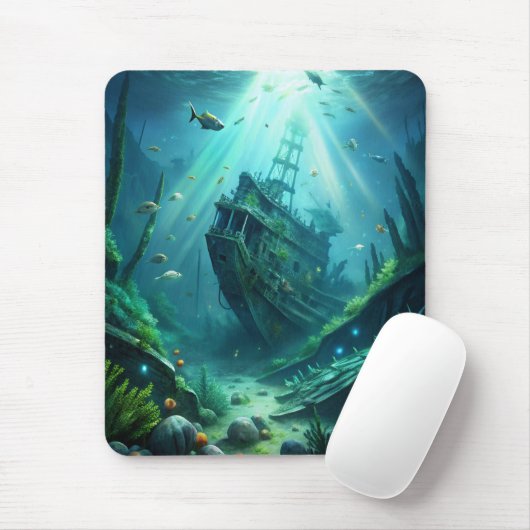 Schiffswrack Mousepad (Mit Mouse)