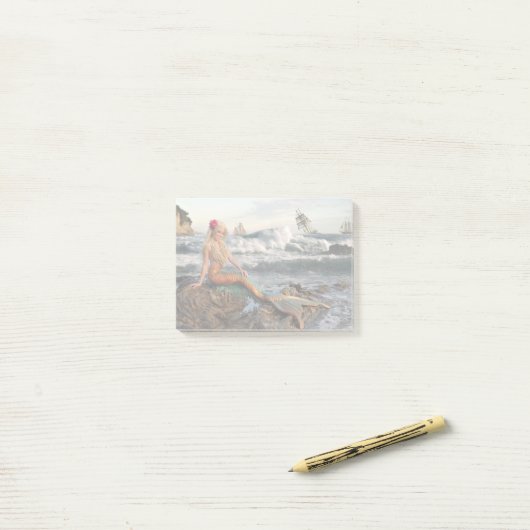 Schiffswrack Post-it Klebezettel (Auf Schreibtisch)