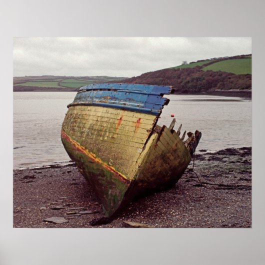 Schiffswrack Poster (Vorne)