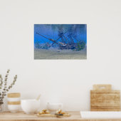 Schiffswrack Poster (Küche)