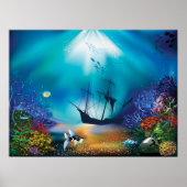 Schiffswrack Poster (Vorne)