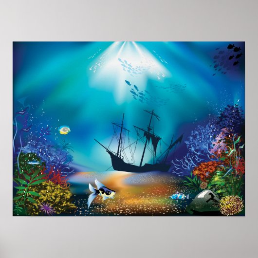 Schiffswrack Poster (Vorne)