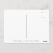 Schiffswrack Postkarte (Rückseite)