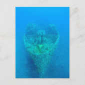 Schiffswrack Postkarte (Vorderseite)