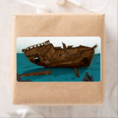 Schiffswrack unter Wasser (Insitu)