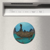 Schiffswrack unter Wasser Magnet (In Situ (Geschirrspüler))