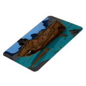 Schiffswrack unter Wasser Magnet (Linke Seite)