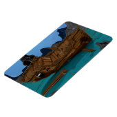 Schiffswrack unter Wasser Magnet (Linke Seite)