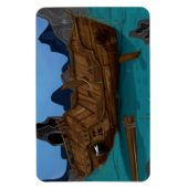 Schiffswrack unter Wasser Magnet (Vertikal)
