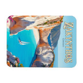 Schiffswrackbucht Griechenland Magnet (Horizontal)